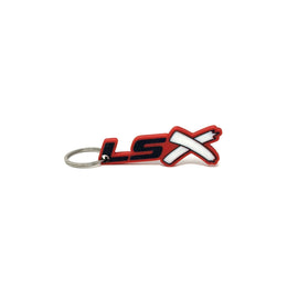 GM LSx Keychain Hole Hook Border Color Choice with White X