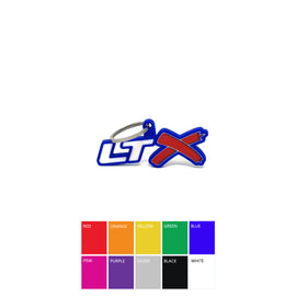 GM LTx Keychain Top Hook Color Choice Border