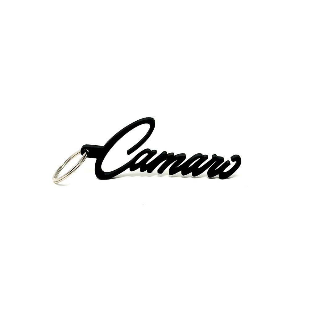 GM Chevy Old School Camaro Badge Keychain