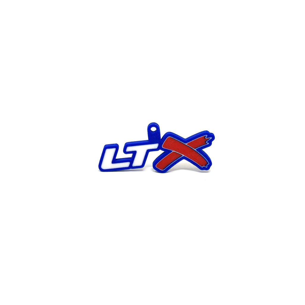 GM LTx Keychain Top Hook Color Choice Border