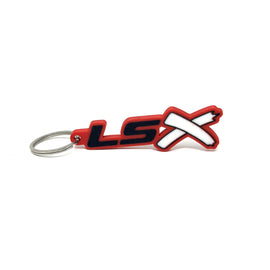 GM LSx Keychain Side Hook Border Color Choice with White X