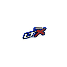 Load image into Gallery viewer, GM LTx Keychain Top Hook Contour &amp; Border Choice Color