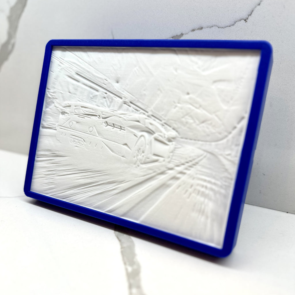 Lamborghini LED Light Up Lithophane Picture