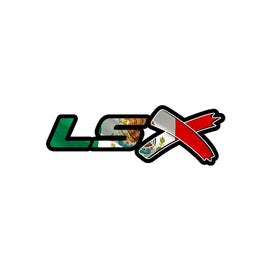 GM LSx Mexico Keychain Hole Hook Two Tone Border