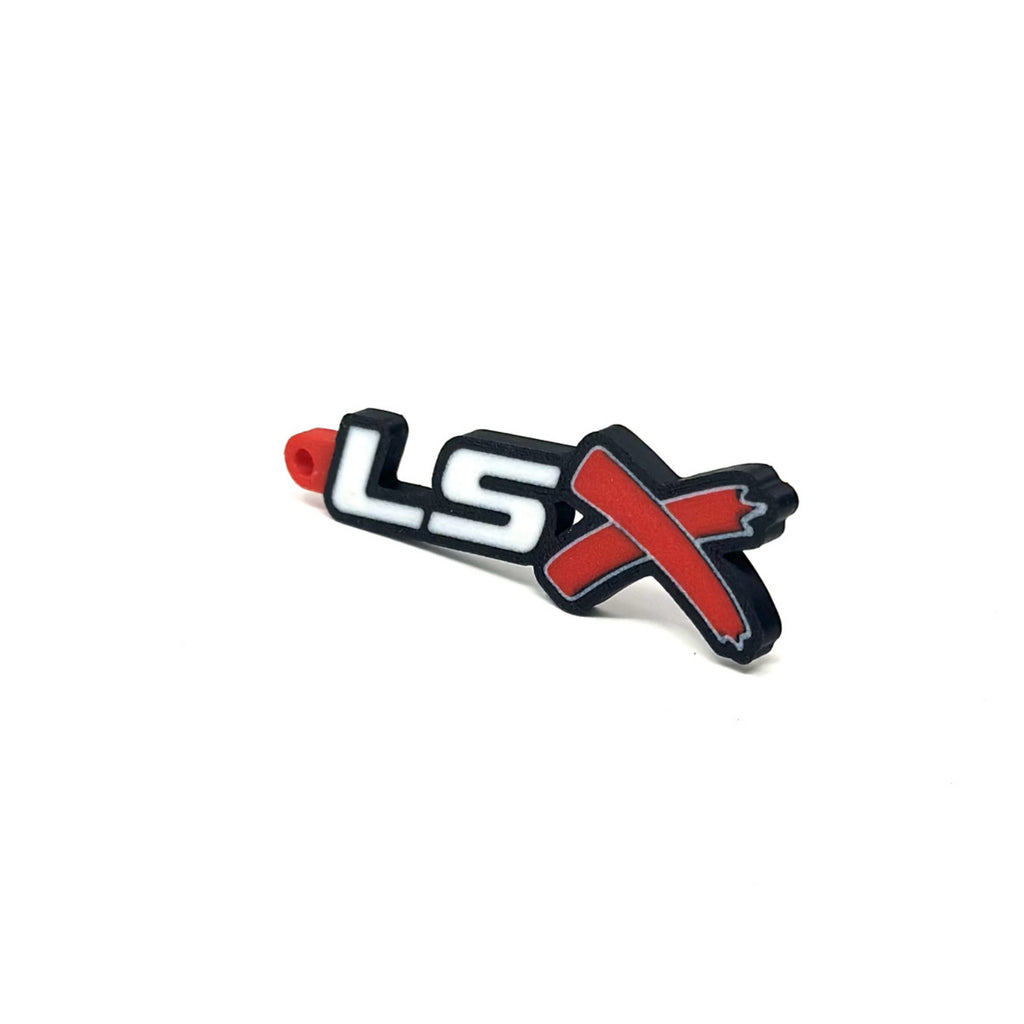 GM LSx Keychain Side Hook Border Color Choice with Red X