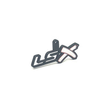 Load image into Gallery viewer, GM LSx See-Through Keychain Top Hook Border Color Choice with White X