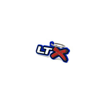Load image into Gallery viewer, GM LTx Keychain Top Hook Contour &amp; Border Choice Color