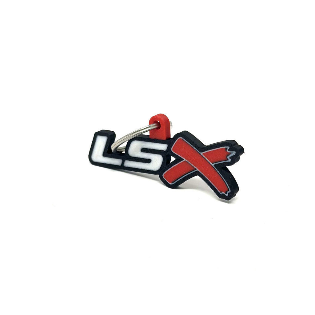GM LSx Keychain Top Hook Border Color Choice with Red X