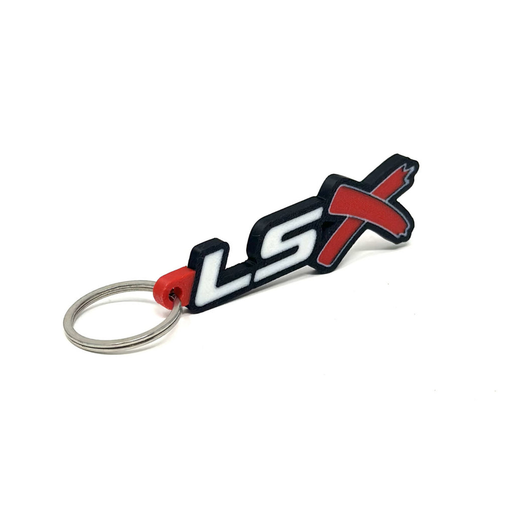GM LSx Keychain Side Hook Border Color Choice with Red X