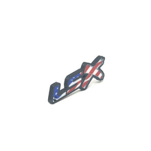 Load image into Gallery viewer, GM LSx American Flag Keychain Hole Hook Broder Color Choice