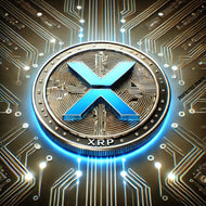 XRP Crypto Coin Colorful LED Light Up Lithophane