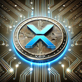 XRP Crypto Coin Colorful LED Light Up Lithophane