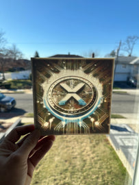 XRP Crypto Coin Colorful LED Light Up Lithophane