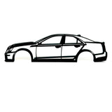 Cadillac CTS V Sedan Silhouette Desk Top Toolbox Art