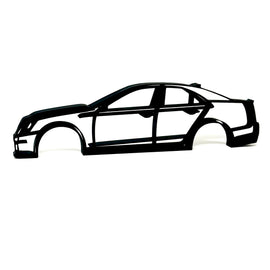 Cadillac CTS V Sedan Silhouette Desk Top Toolbox Art