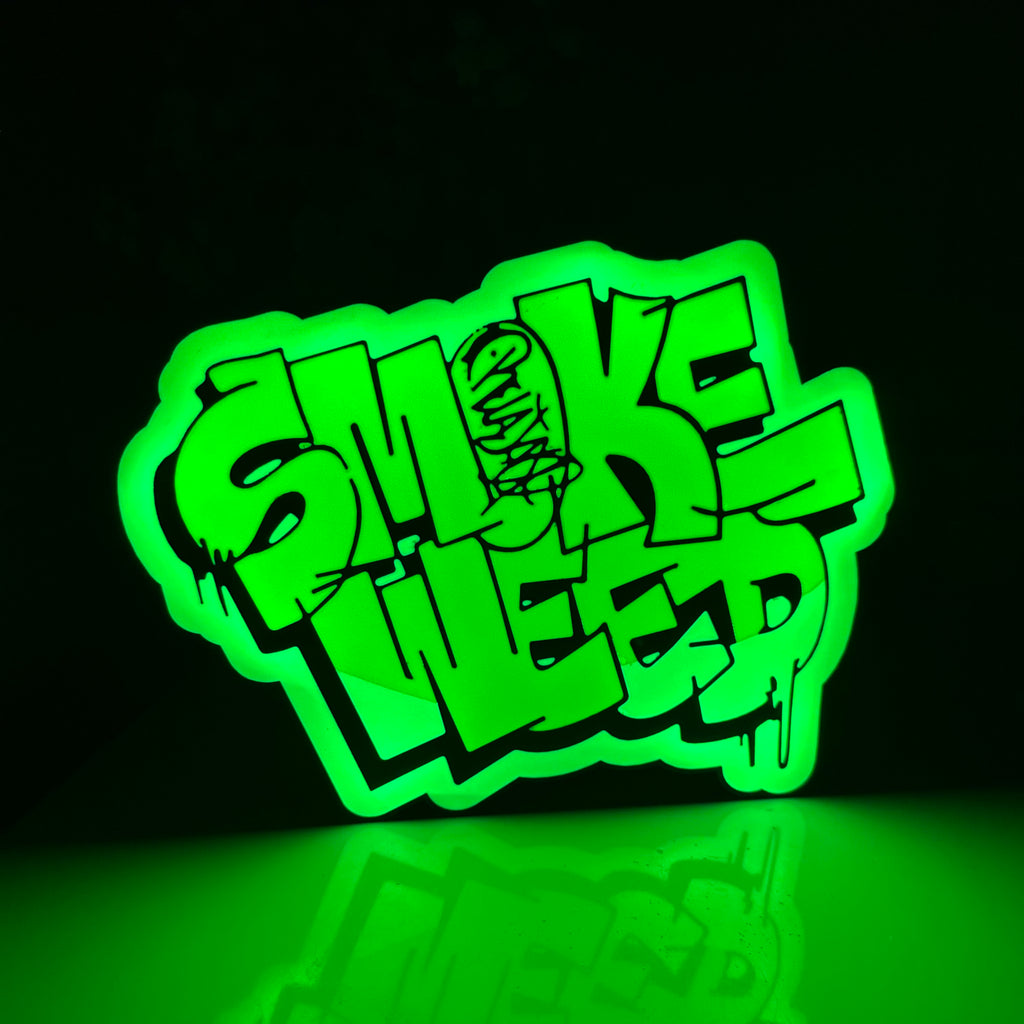 Cannabis Smoke Weed LED Light Box Sign
