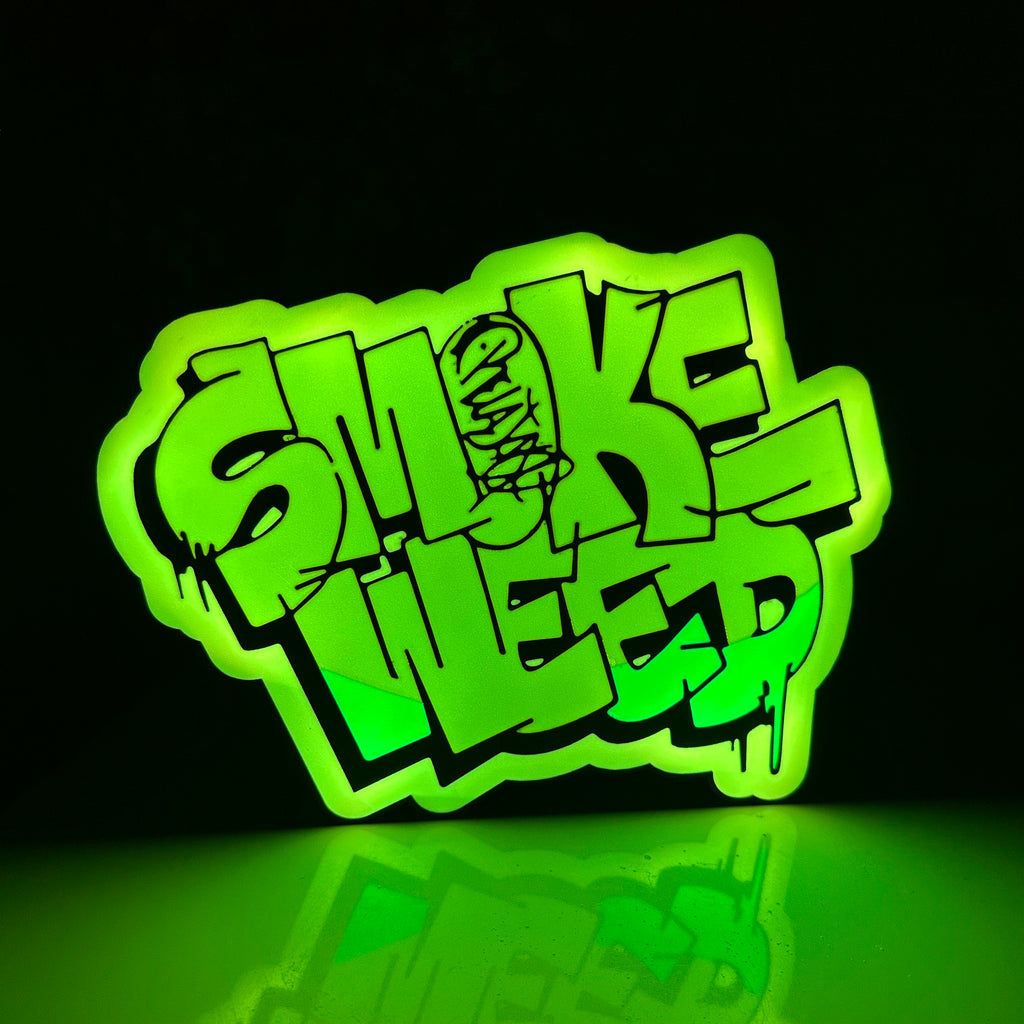 Cannabis Smoke Weed LED Light Box Sign