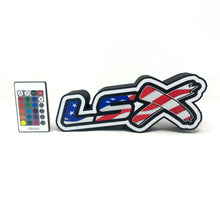 Load image into Gallery viewer, Chevrolet LSx American Flag Logo LED Light Box Sign