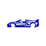 Chevrolet Corvette C8 HTC Convertible Silhouette Desk Top Toolbox Wall Art