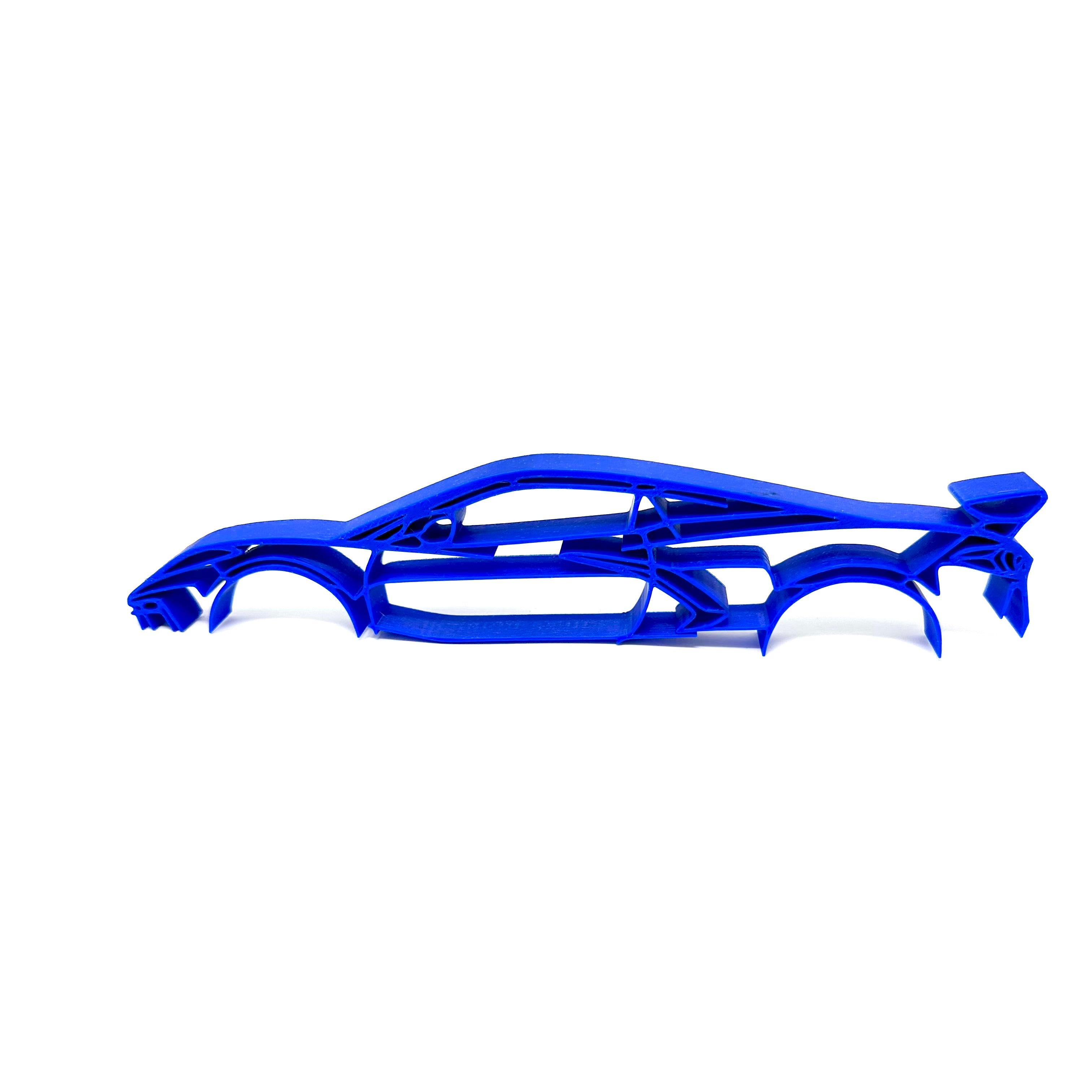 Chevrolet Corvette C8 Coupe Silhouette Desk Top Toolbox Wall Art