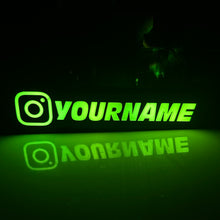 Load image into Gallery viewer, Custom Instagram Name Light Box Sign