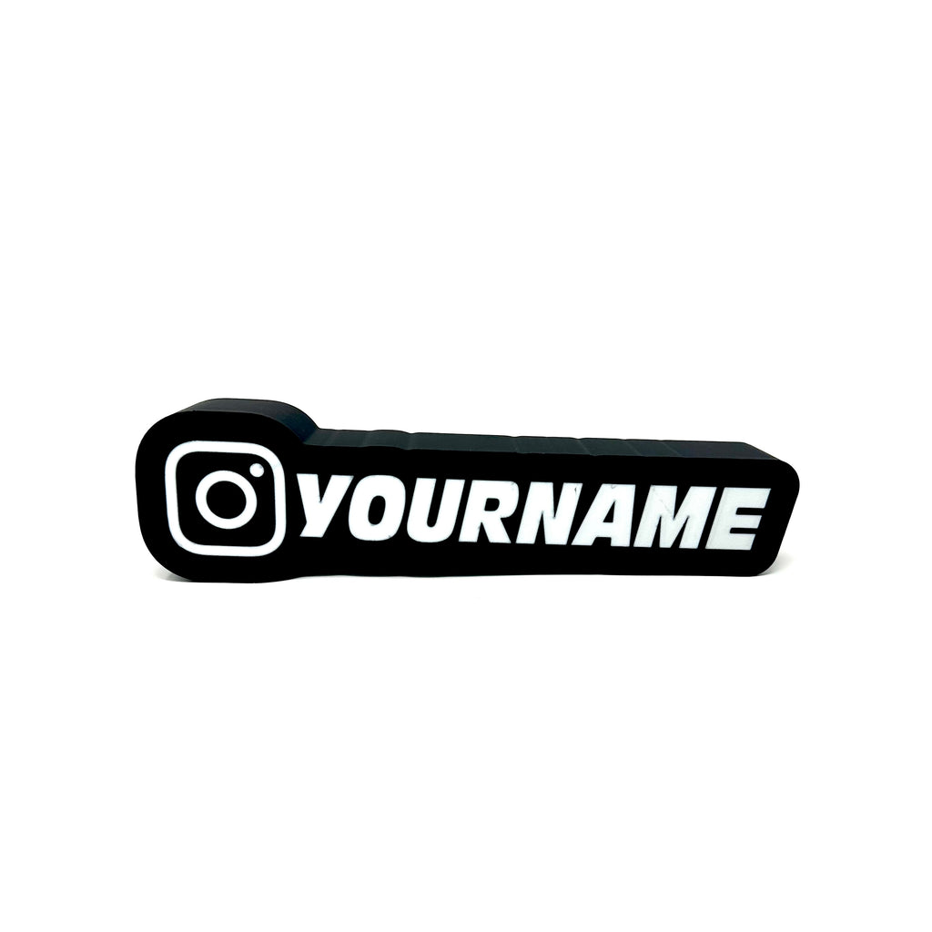 Custom Instagram Name Light Box Sign