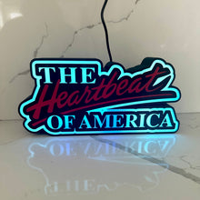 Load image into Gallery viewer, Chevrolet Heartbeat of America LED Light Box Sign