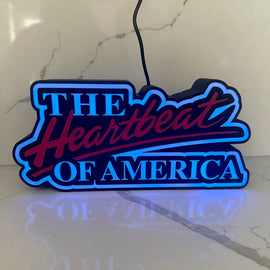Chevrolet Heartbeat of America LED Light Box Sign