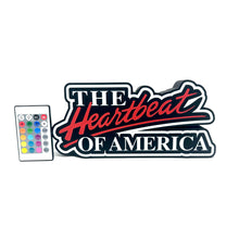 Load image into Gallery viewer, Chevrolet Heartbeat of America LED Light Box Sign