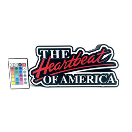 Chevrolet Heartbeat of America LED Light Box Sign