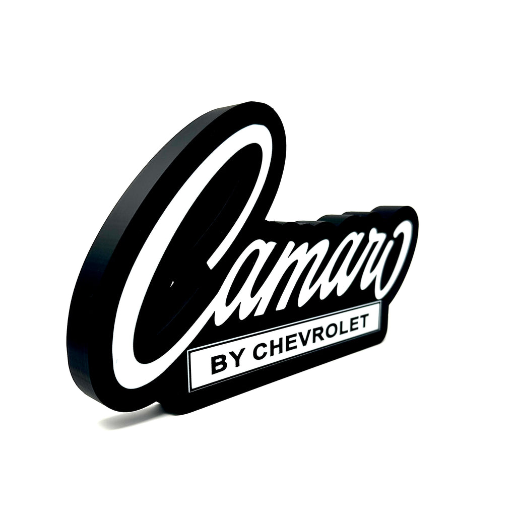 Old School Camaro by Chevrolet 3D Sign