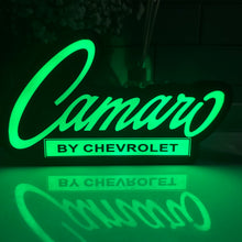 Load image into Gallery viewer, Camaro by Chevrolet LED Light Box Sign