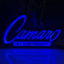 Load image into Gallery viewer, Camaro by Chevrolet LED Light Box Sign