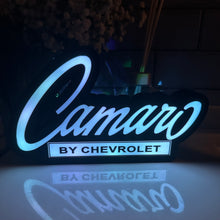 Load image into Gallery viewer, Camaro by Chevrolet LED Light Box Sign