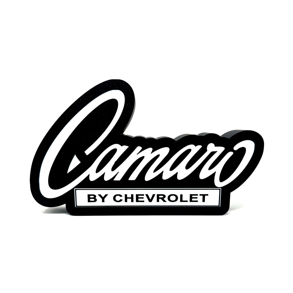 Camaro by Chevrolet LED Light Box Sign