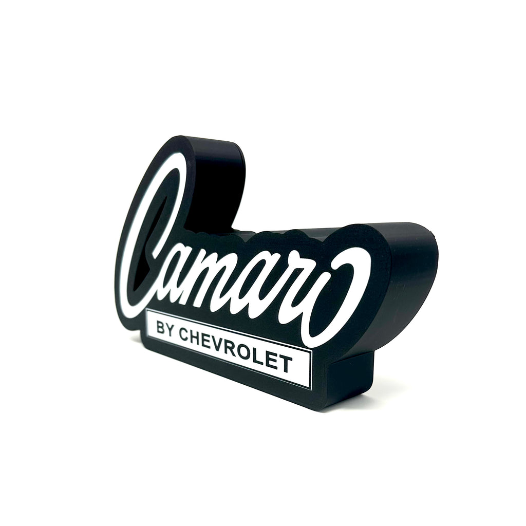 Camaro by Chevrolet LED Light Box Sign