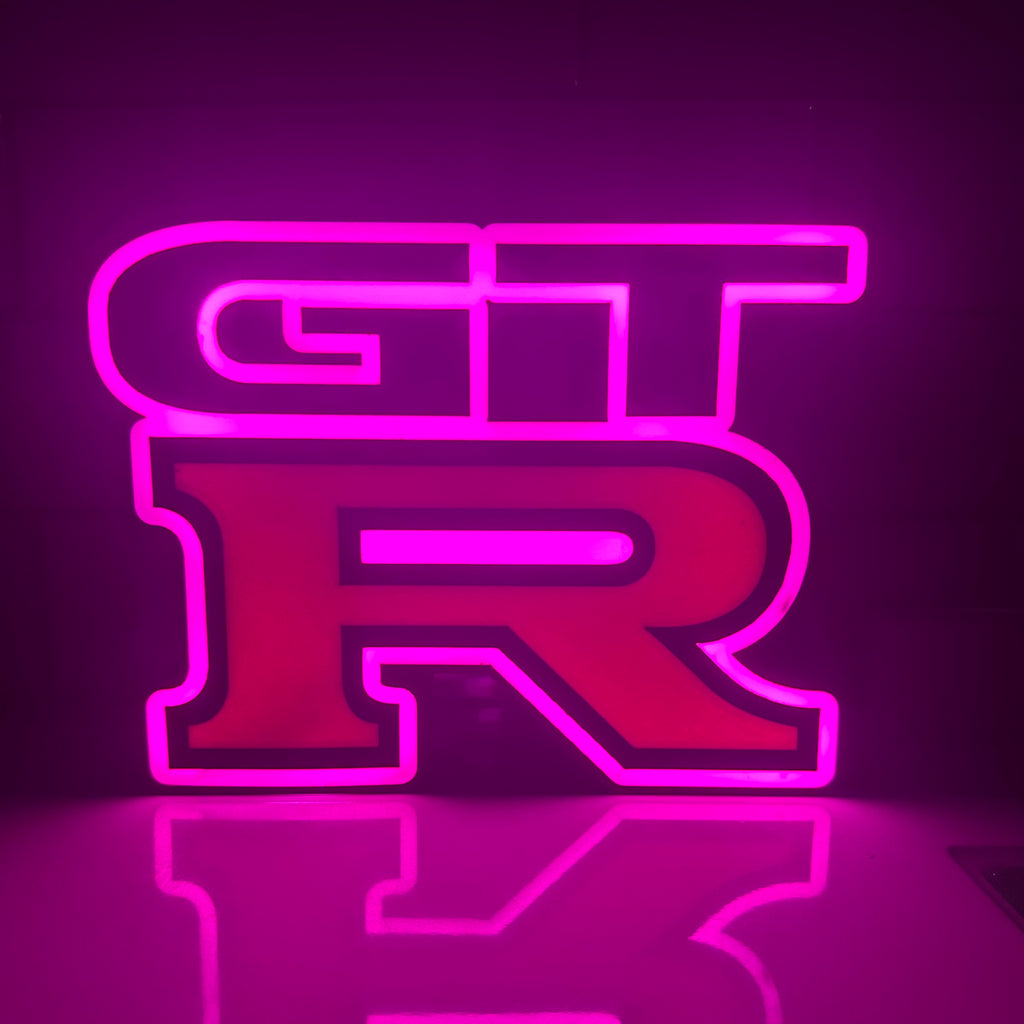 Nissan GTR Logo LED Light Box Sign