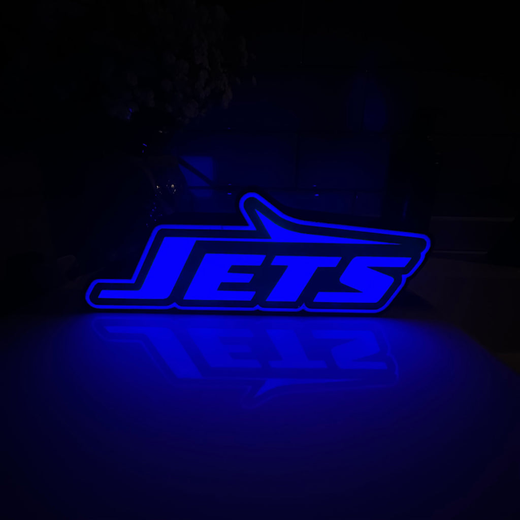 New York Jets Logo LED Light Box Sign