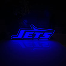 Load image into Gallery viewer, New York Jets Logo LED Light Box Sign