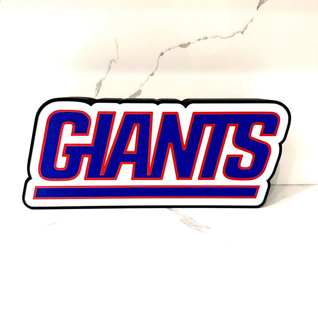 New York Giants Logo LED Light Box Sign