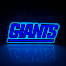 Load image into Gallery viewer, New York Giants Logo LED Light Box Sign