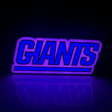 Load image into Gallery viewer, New York Giants Logo LED Light Box Sign