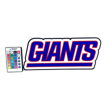 Load image into Gallery viewer, New York Giants Logo LED Light Box Sign