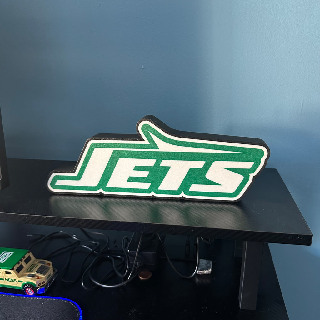 New York Jets Logo 3D Sign