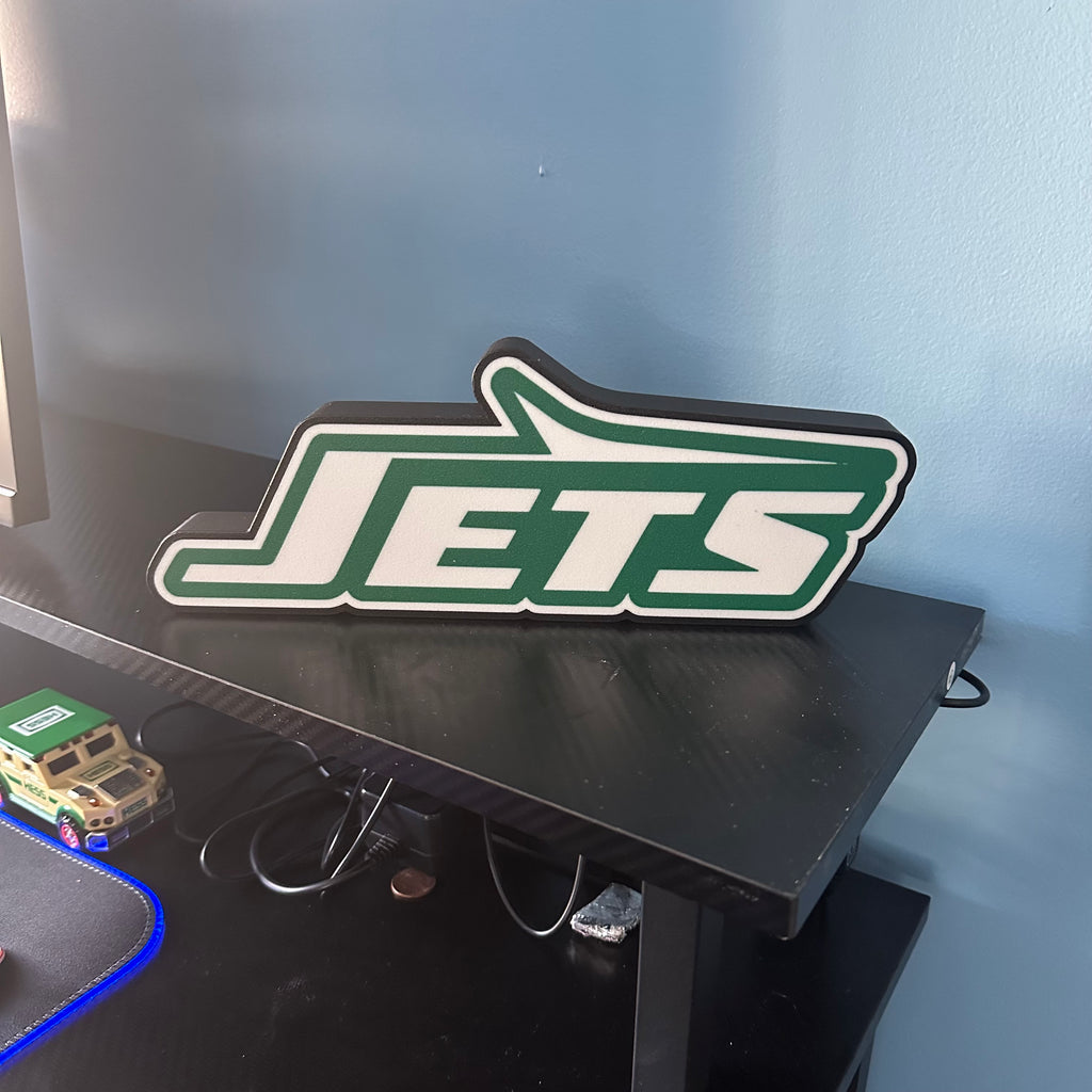 New York Jets Logo 3D Sign