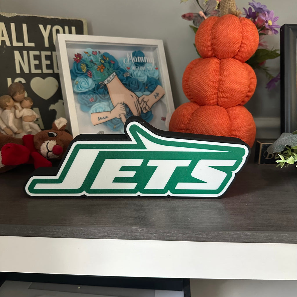 New York Jets Logo 3D Sign