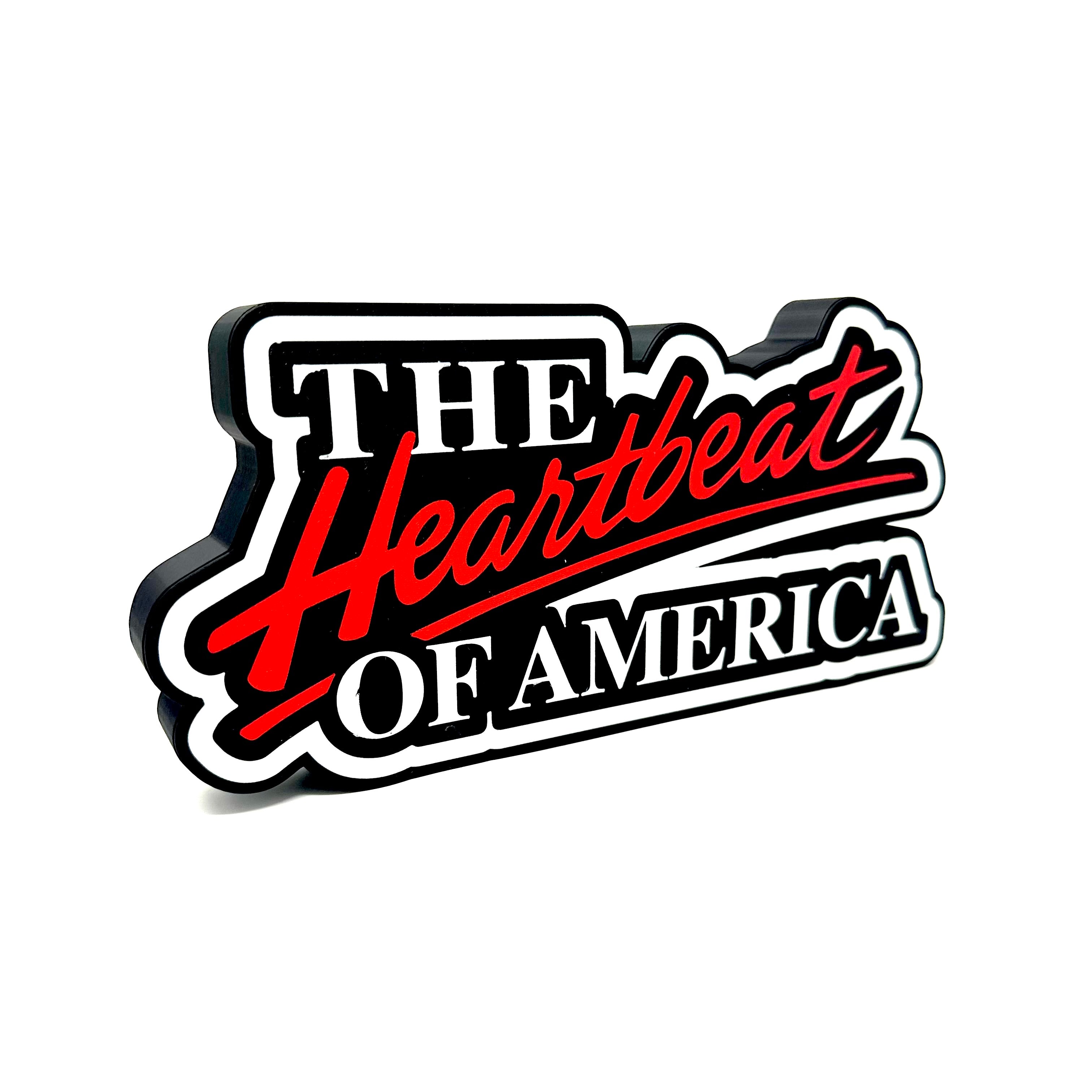 Chevrolet Heartbeat of America 3D Sign