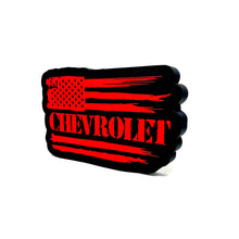 Load image into Gallery viewer, Chevrolet Tattered Flag 3D Sign